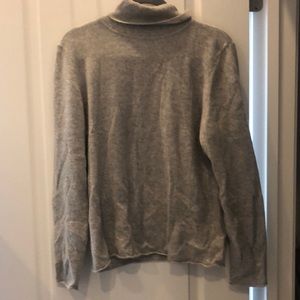 Cashmere turtleneck sweater